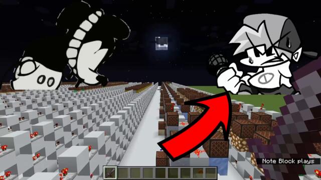 Friday Night Funkin' VS Mickey Mouse - Smile [Minecraft Note Block Cover]