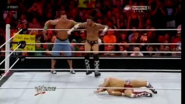 John Cena and CM Punk Imitating each other