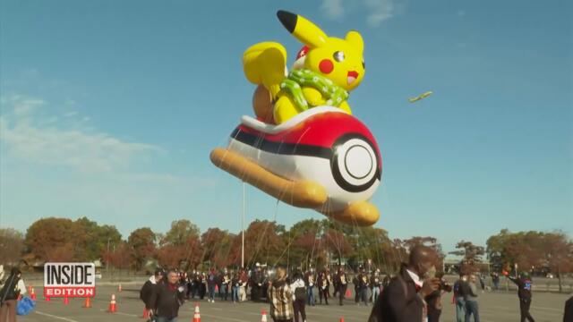 Baby Yoda, Pikachu Among New Balloons at NY’s Thanksgiving Day Parade.