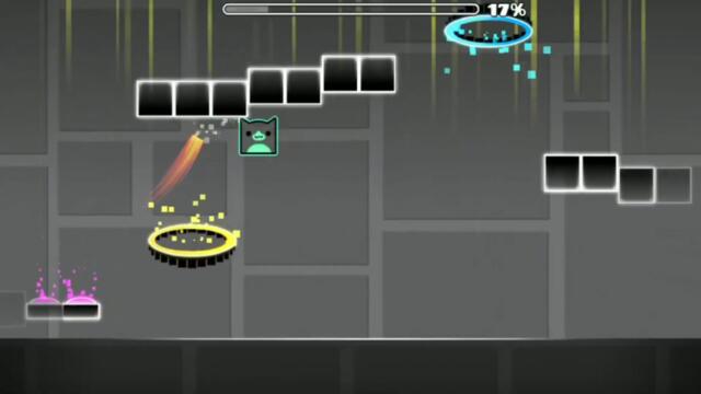 "Smile" - FNF Sunday Night (vs. Mickey Mouse) / Geometry Dash 2.11 - Layout