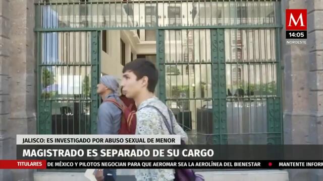 Separan del cargo a magistrado por denuncia de abuso sexual en Jalisco