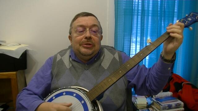Willard Losinger Performs "Peter Murphy's Little Dog" with Banjo Accompaniment