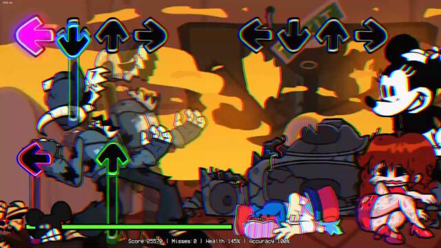 Friday Night Funkin' - Tabi vs Mickey Mouse (Happy Genocide)