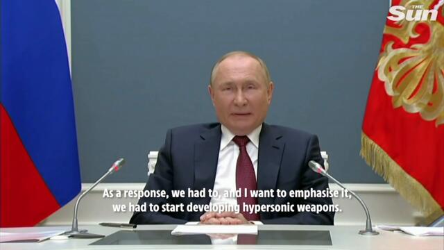 Putin calls NATO expansion in Ukraine a 'red line' as tension rises