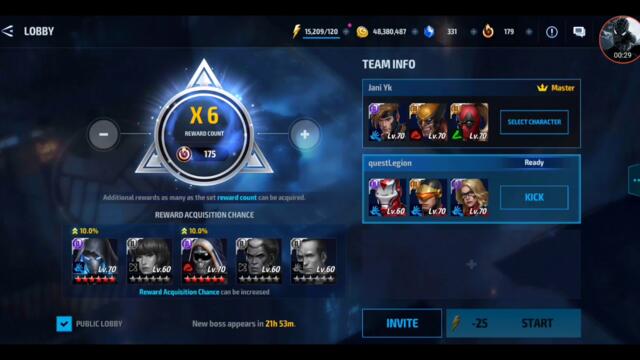 Gambit Fight Giant Boss