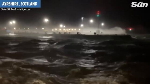 Storm Franklin: Brits told ‘do NOT travel today’ as 400 homes evacuated & train stations underwater