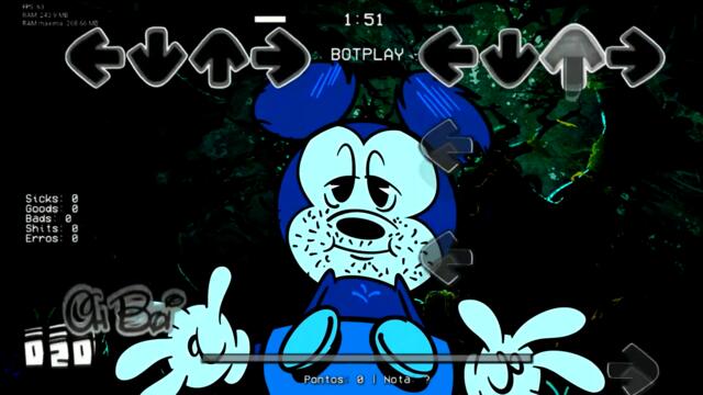 FNF Mickey VS MONSTER - HORROR Mickey Mouse in Friday Night Funkin