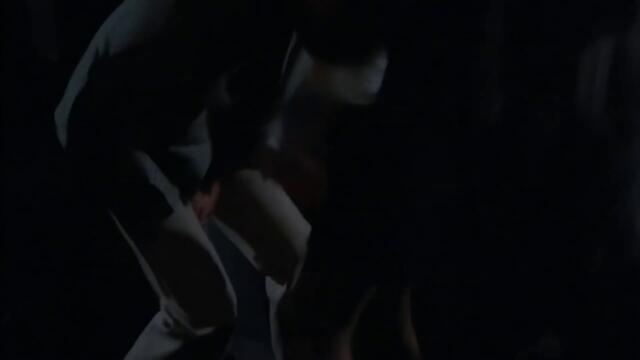 Betsy Russell Knees An Older Man's Balls in Tomboy (1985)