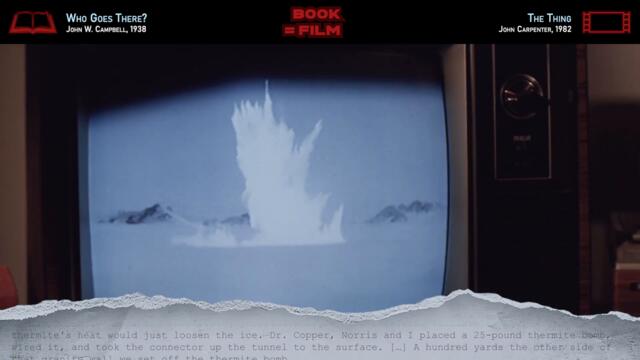 Book to Film Comparison: John Carpenter's The Thing (1982) vs Who Goes There (1938)