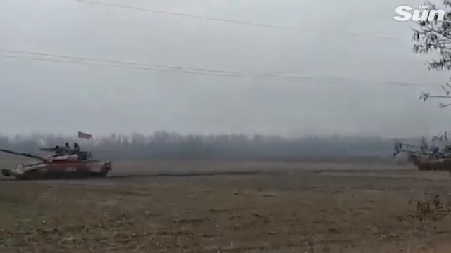 Putin’s troops raise Russian flag in Ukraine as ‘Z’ tanks lead second wave ground invasion