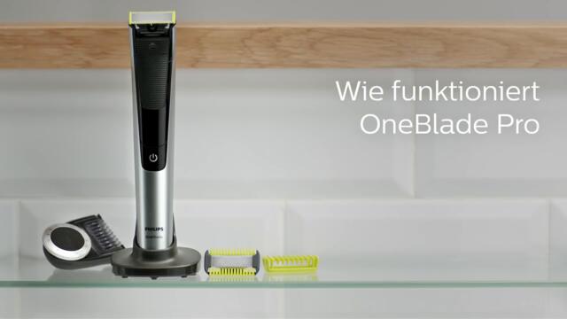OneBlade Pro Face and Body Anwendung