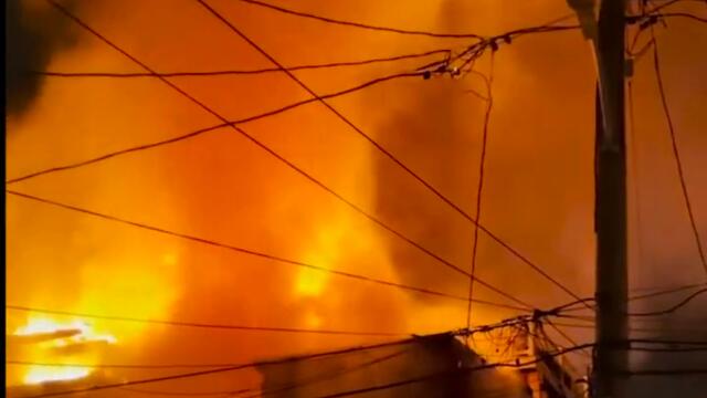 Viewer videos show fire consuming Canton rowhome
