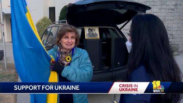 Baltimore church holds vigil to support Ukrainians
