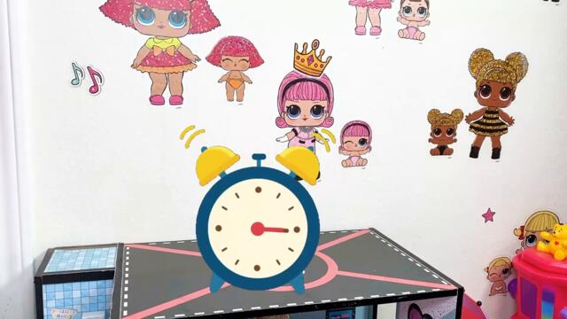 Monica helps Martin get ready for school