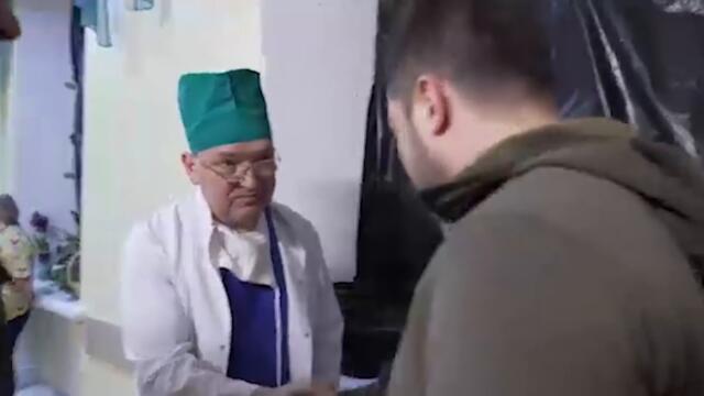 Президент Зеленський відвідав поранених українських бійців