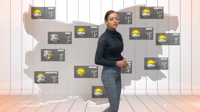 Прогноза за времето за 15 март