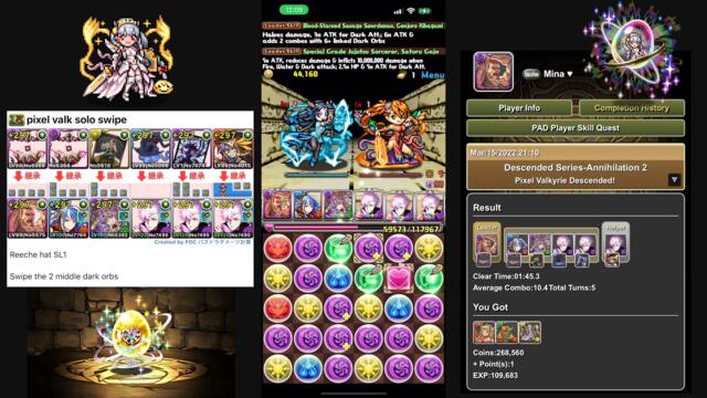 Pixel Valk 1P full swipe (ドットプリンセス) - Fast Huge Light Gems