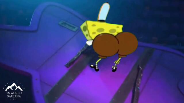 Spongebob & Squidward twerking in Turning Red, Turning Red Meme (with subtitles)