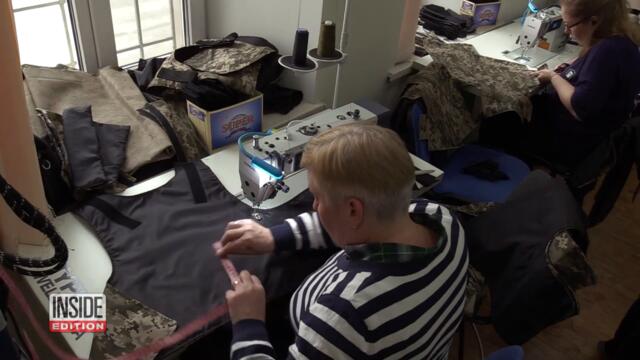 Fashion Designer Making Bulletproof Vests in Ukraine