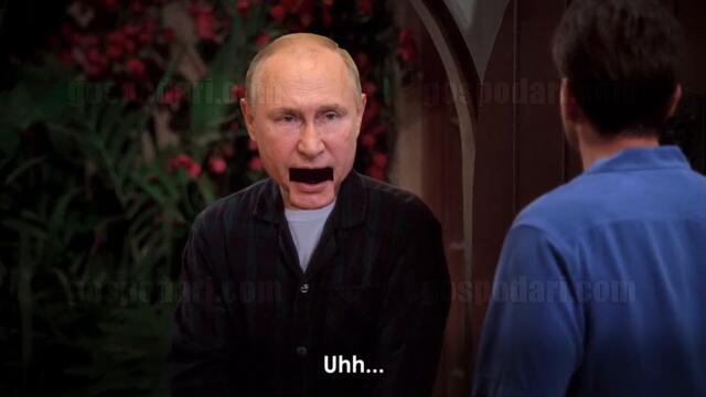 PUTIN AND ZELENSKI ARE TWO MEN AND A HALF LUKASHENKO