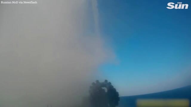 Russian navy fires missiles at Ukraine from Black Sea