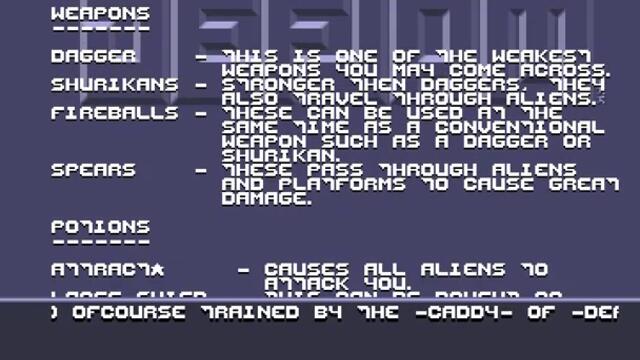 DEFJAM/CADDY Gods +2 trainer for Amiga (Full HD 1080p)