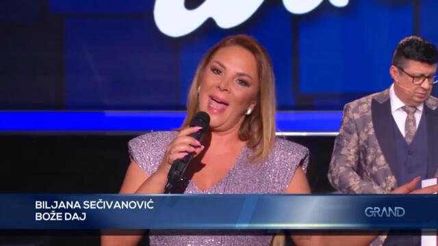 Biljana Secivanovic - Boze daj  (Tv Grand 18.04.2022.)