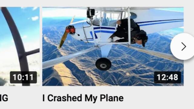 YouTuber Crashed Airplane on Purpose; FAA Says