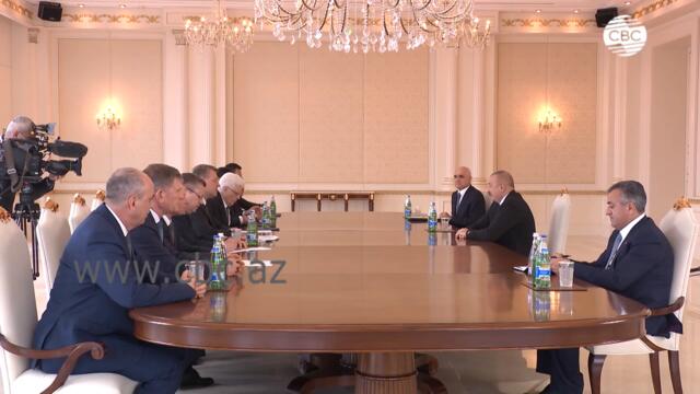 Президент Азербайджана принял делегацию во главе с губернатором Астраханской области РФ