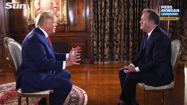 Trump 'would handle Putin & Ukraine war differently' he tells Piers Morgan