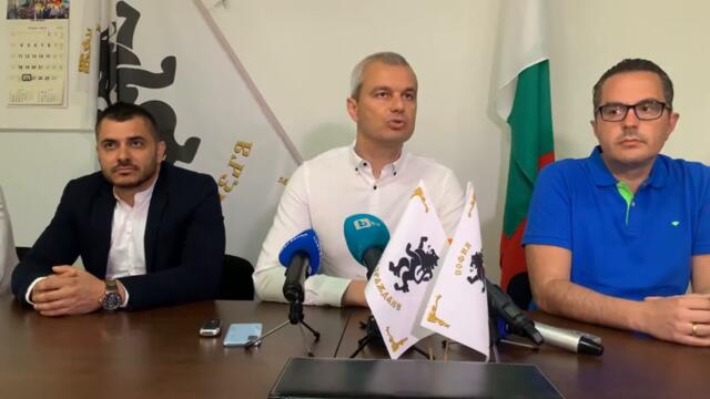 Извънредна пресконференция на #Възраждане