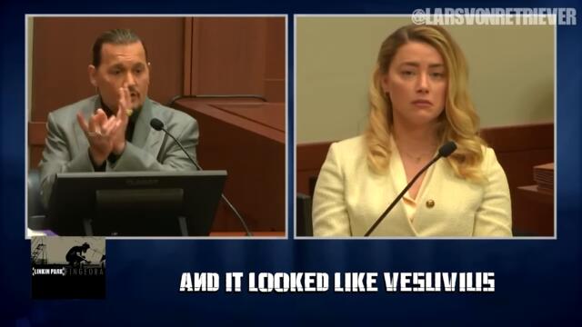 Johnny Depp Performs ‘Numb’ (Linkin Park Cover) During His Testimony