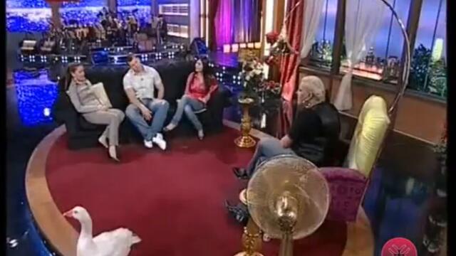 Лили и Боби от Биг брадър 3 в Шоуто на Азис Част 2