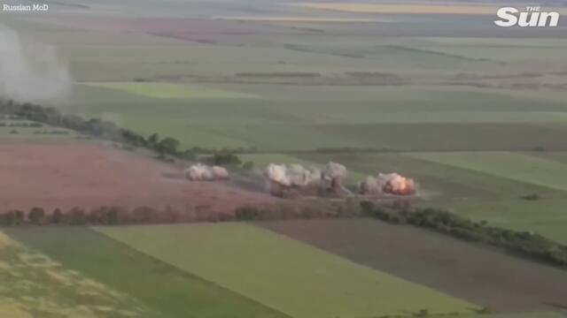 Russia 'pounds Ukraine's Donbas and Mykolaiv regions' with missiles