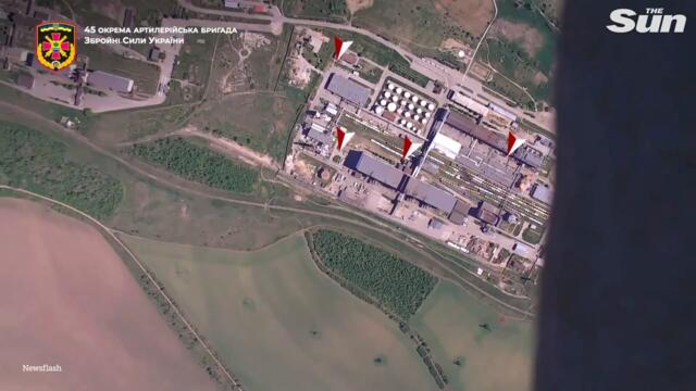 Ukraine forces destroy Russian fuel tanker & armoured vehicles