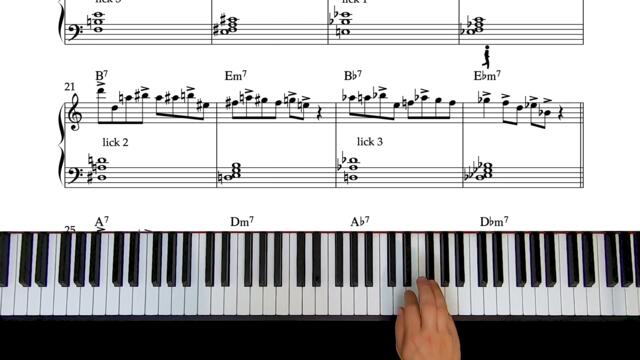 Bebop Lines You Should Know #6 (Enclosures) | Sheet Music | 12-Key Workout