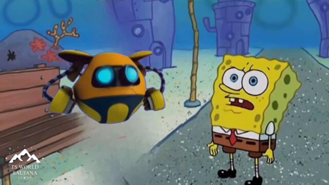 Did Patrick turn into Ochobot? (With subtitles）