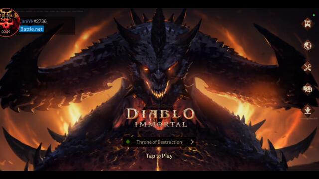 Diablo Immortal NECROMANCER 52 LEVEL DUNGEON Rift GAMEPLAY