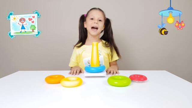 Ceylin-H - Renkleri Öğreniyorum Song 1 min Comptines Et Chansons - Kinderlieder Canzoni per bambini