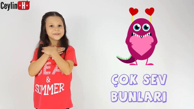 Ceylin-H - ABUR CUBUR  Comptines Et Chansons Kinderlieder Canzoni per bambini Lagu anak anak 1 min