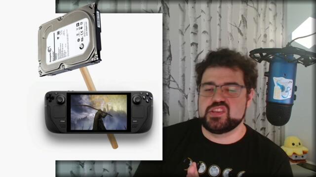 Bargain Bin SD card or PS4 storage, what's faster on the Steam Deck?