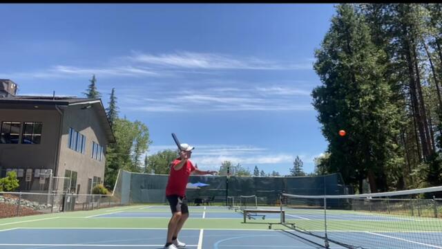 Pickleball- Forehand volley