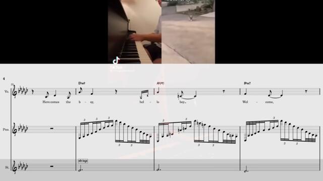 here comes the boy (transcribed)