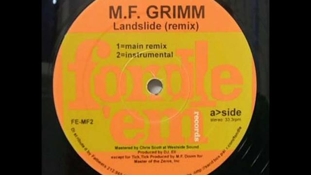 MF Grimm - Landslide Remix [DJ Eli]