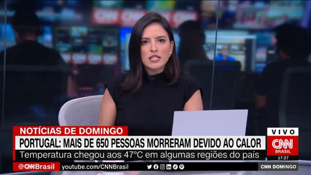 Em Portugal, mais de 650 pessoas morrem devido ao calor | CNN DOMINGO