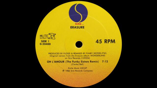 Erasure - Oh L'Amour (The Funky Sisters Remix) [1986]