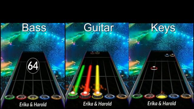 Clone Hero   Bed Of Roses - 100% FC - Full band Version