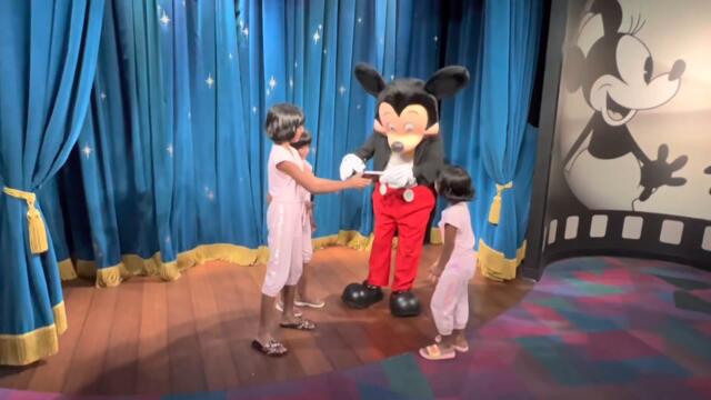 Meeting the Mickey Mouse|| Dhanya Nithya Prasastha