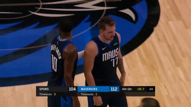 Luka Doncic Turned Dejounte Murray Around With A Nasty Cross