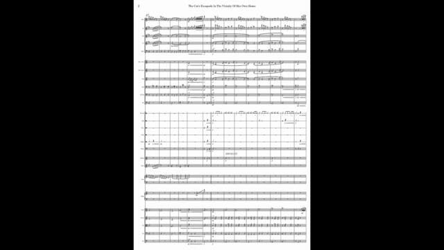 The Cat's Escapade In The Vicinity Of Her Own Home